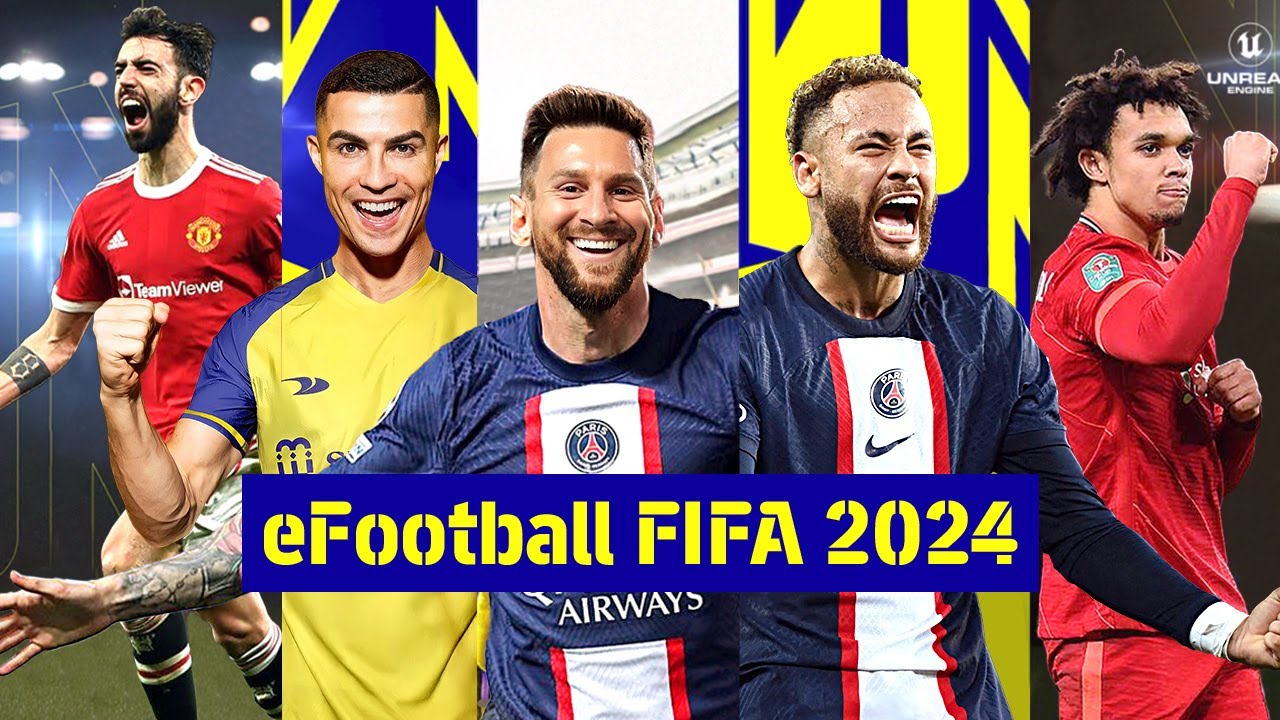 تحميل لعبة بيس EFootball Pes 2024 للكمبيوتر كاملة للاجهزة الضعيفة مجانا برابط مباشر